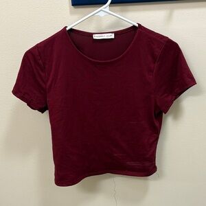 Red Crop Top